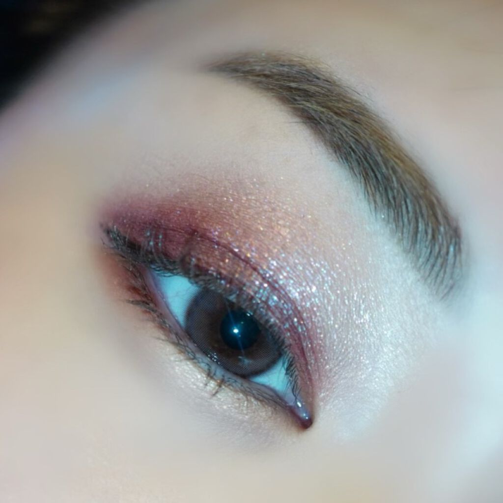 リシェ オーロラグリッター アイズ/Visée/ジェル・クリームアイシャドウを使ったクチコミ（2枚目）