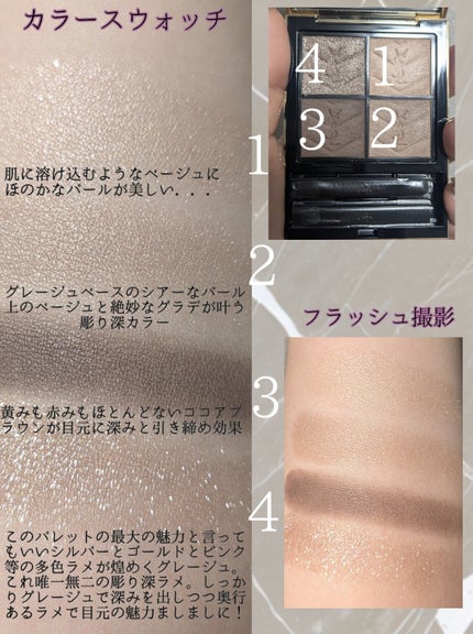 クチュール ミニ クラッチ/YVES SAINT LAURENT BEAUTE/アイシャドウパレットを使ったクチコミ(4枚目)