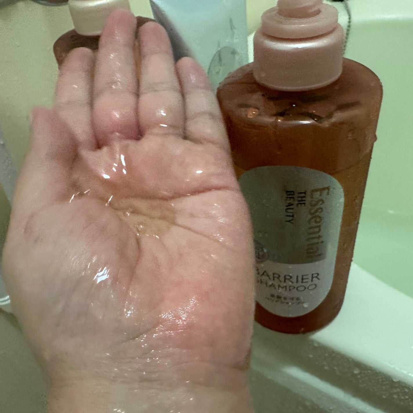 髪のキメ美容バリアトリートメント/エッセンシャル/洗い流すヘアトリートメントを使ったクチコミ(2枚目)