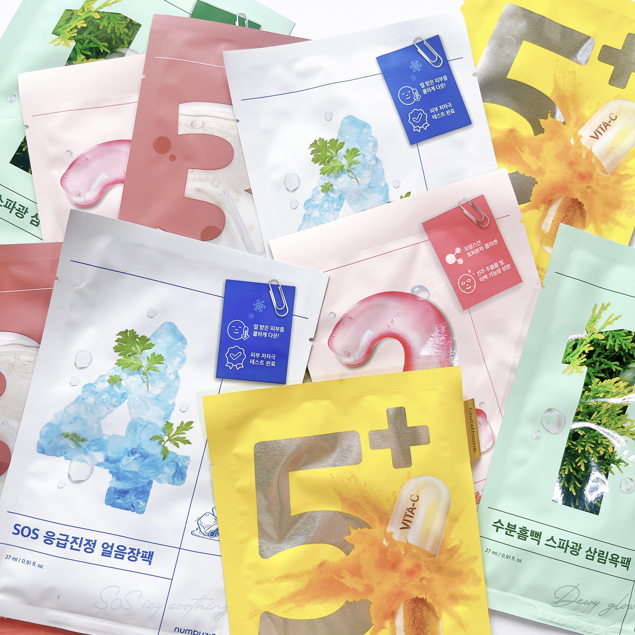 3番 すべすべキメケアシートマスク/numbuzin/シートマスク・パックを使ったクチコミ（1枚目）