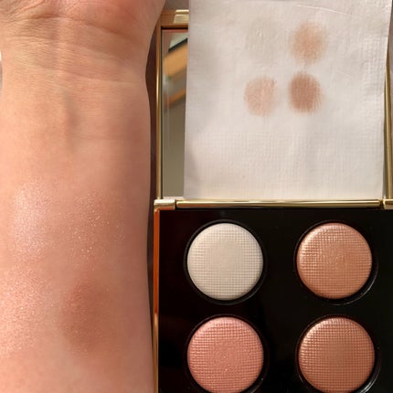 ピンク グロウ リュクス アイシャドウ パレット/BOBBI BROWN/アイシャドウパレットを使ったクチコミ(2枚目)