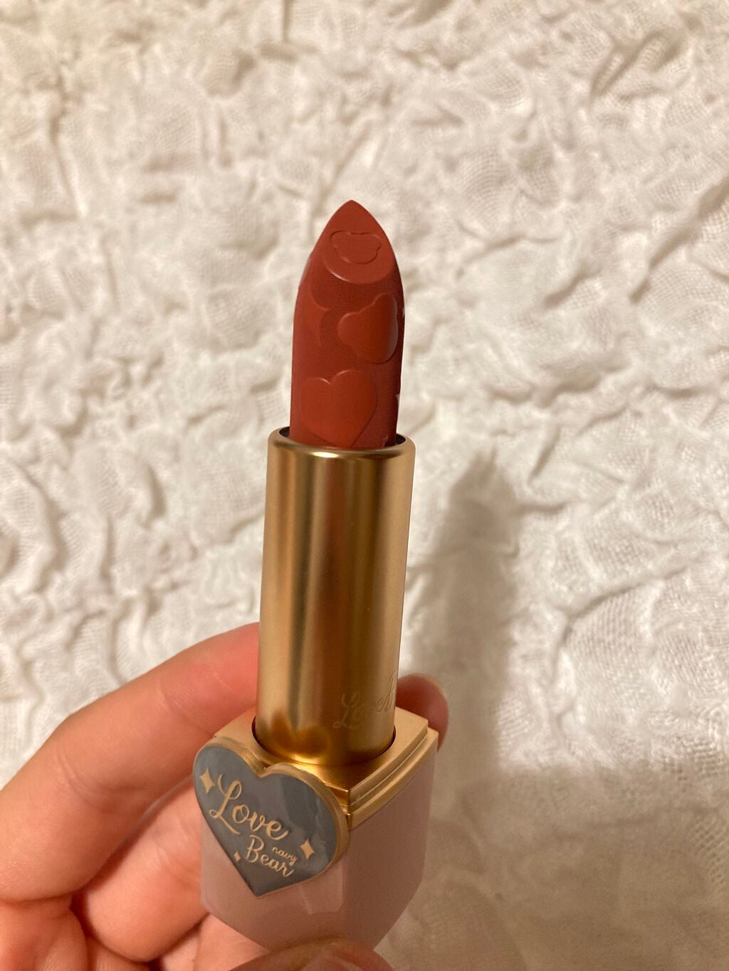 Love Bear リップスティック ツヤタイプ/FlowerKnows/口紅を使ったクチコミ(3枚目)