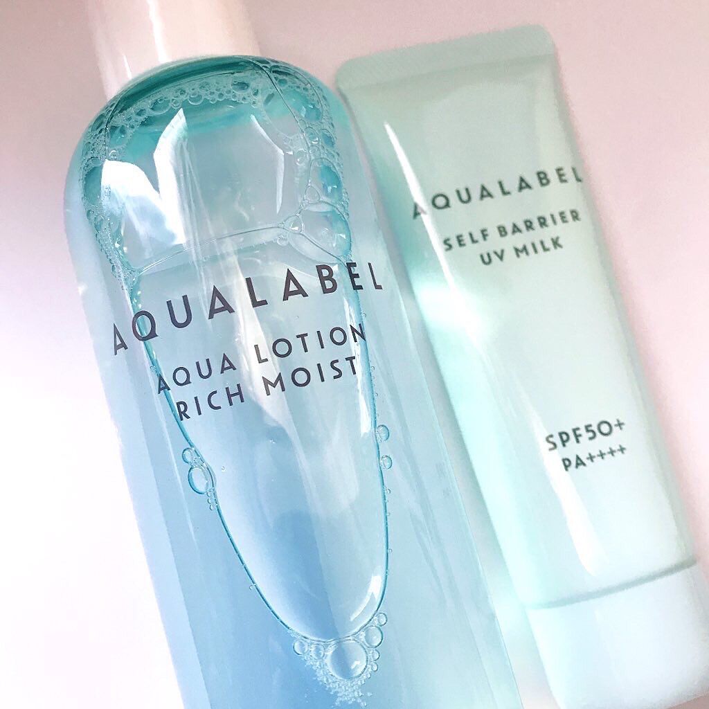 アクアローション (さっぱり・しっとり)/アクアレーベル/化粧水を使ったクチコミ（2枚目）