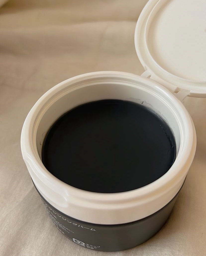 パーフェクトワンフォーカス スムースクレンジングバーム ディープブラック/PERFECT ONE  FOCUS/クレンジングバームを使ったクチコミ（2枚目）