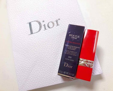 ルージュ ディオール ウルトラ ルージュ/Dior/口紅を使ったクチコミ（1枚目）