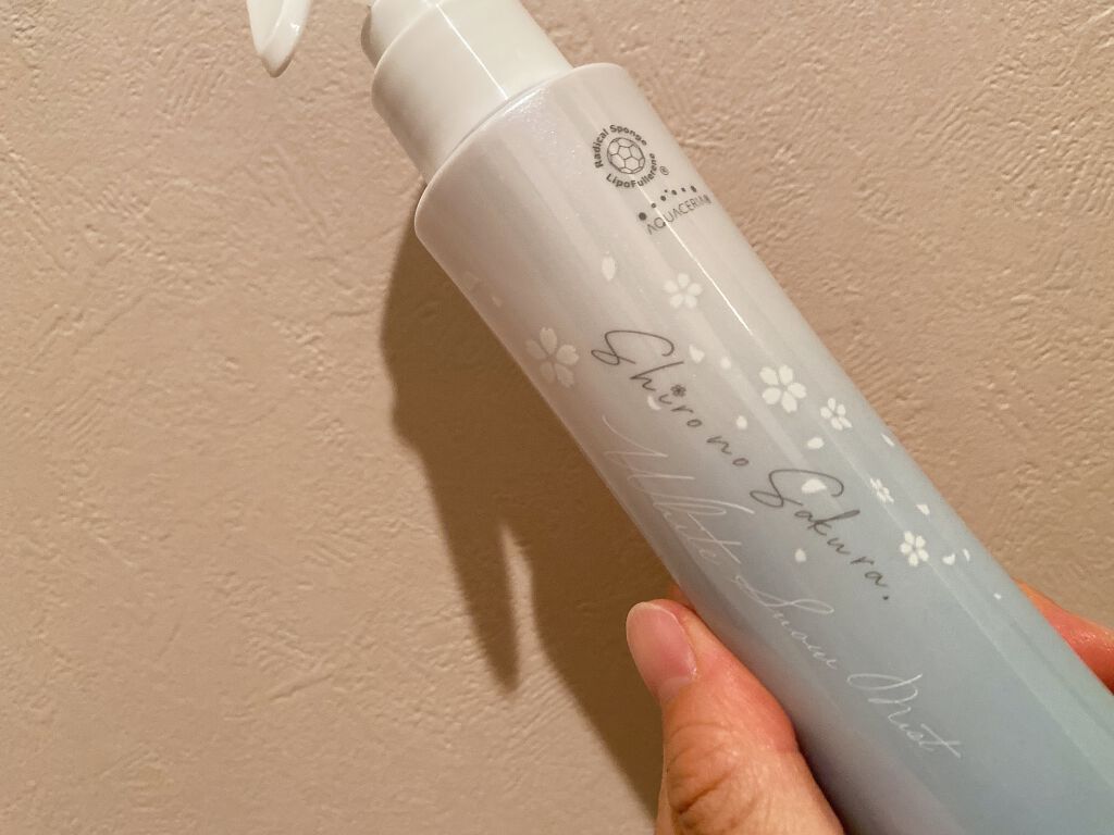 White Snow Mist 〜雪模様〜/Shiro no Sakura./ミスト状化粧水を使ったクチコミ(1枚目)
