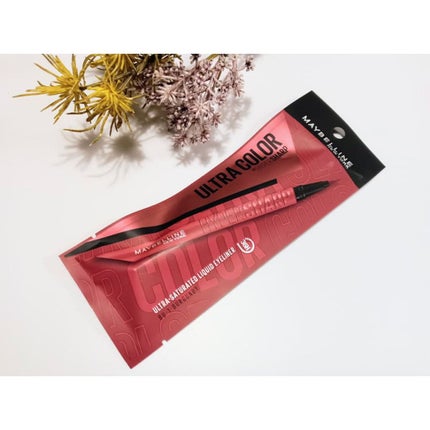 ウルトラカラー アイライナー BU-1 目元に色っぽさ バーガンディー/MAYBELLINE NEW YORK/リキッドアイライナーを使ったクチコミ(1枚目)