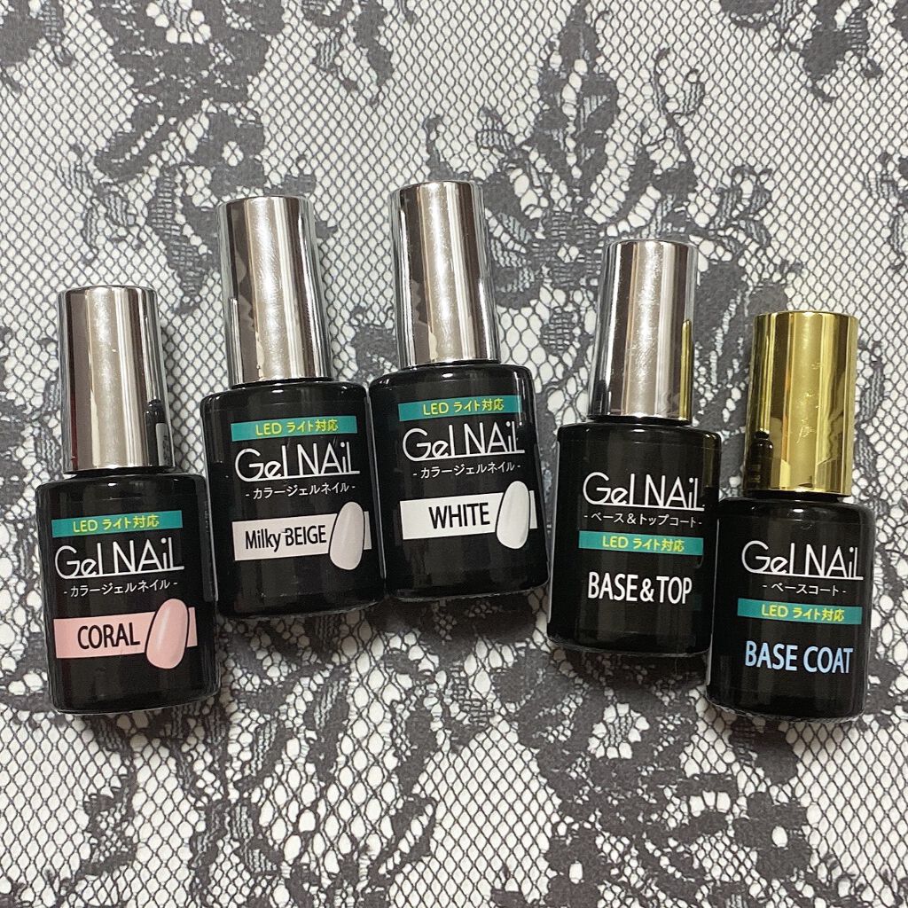 ジェルネイル（ライト対応）/セリア/ジェルネイルを使ったクチコミ（2枚目）