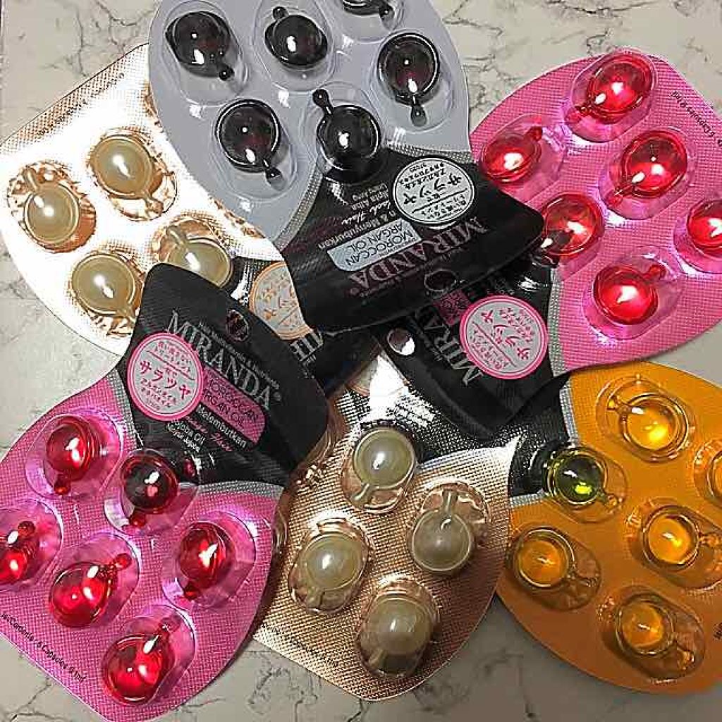 ヘアビタミン カラーケアヘアオイル/MIRANDA/ヘアオイルを使ったクチコミ(1枚目)