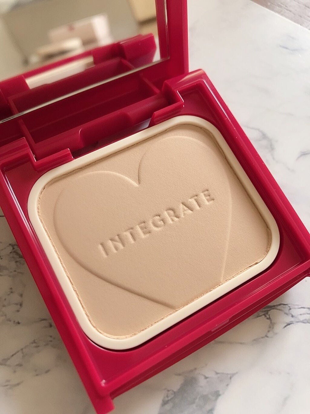 プロフィニッシュファンデーション/インテグレート/パウダーファンデーションを使ったクチコミ(3枚目)