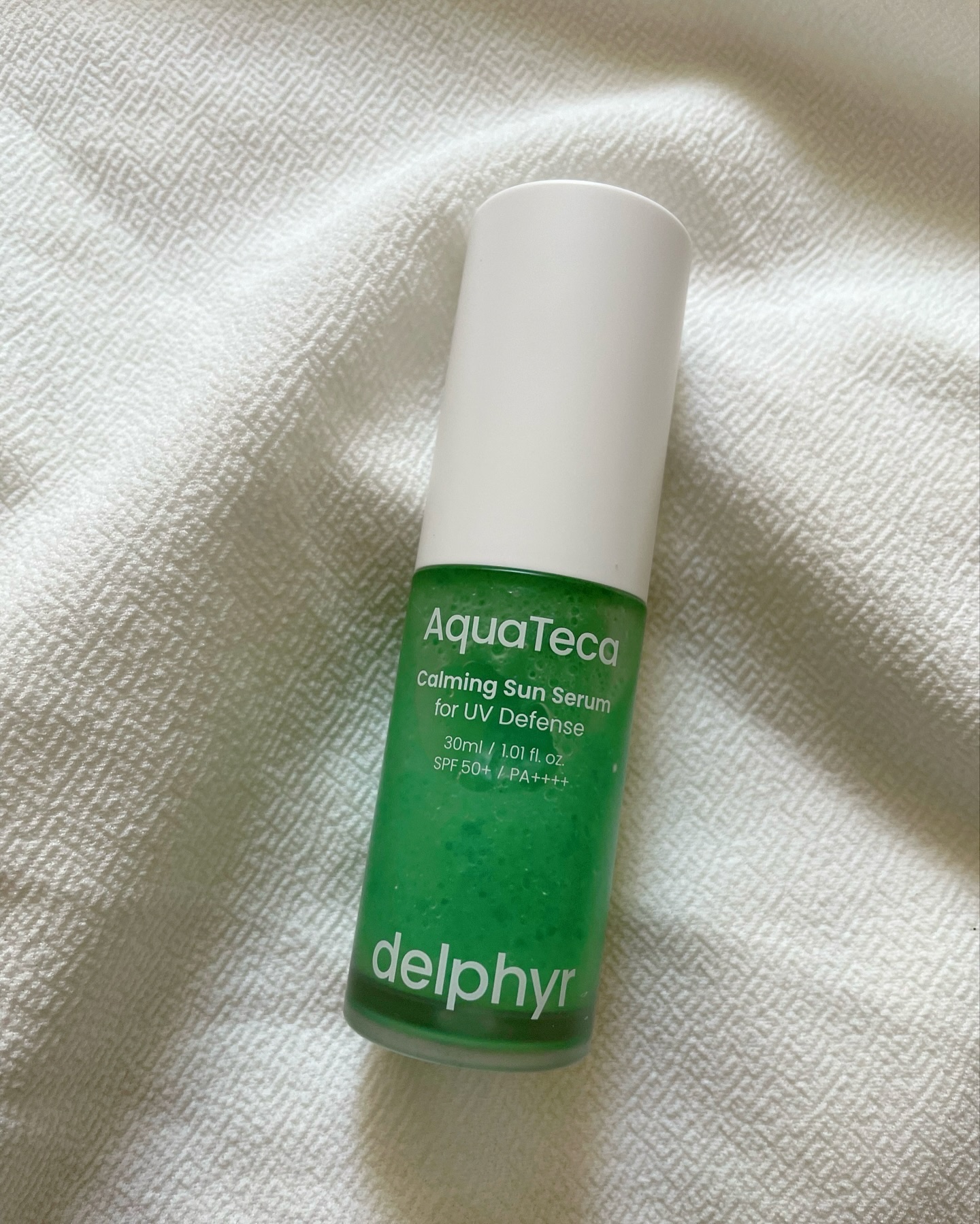 AquaTeca calming sun serum/Delphyr/日焼け止めローションを使ったクチコミ（1枚目）