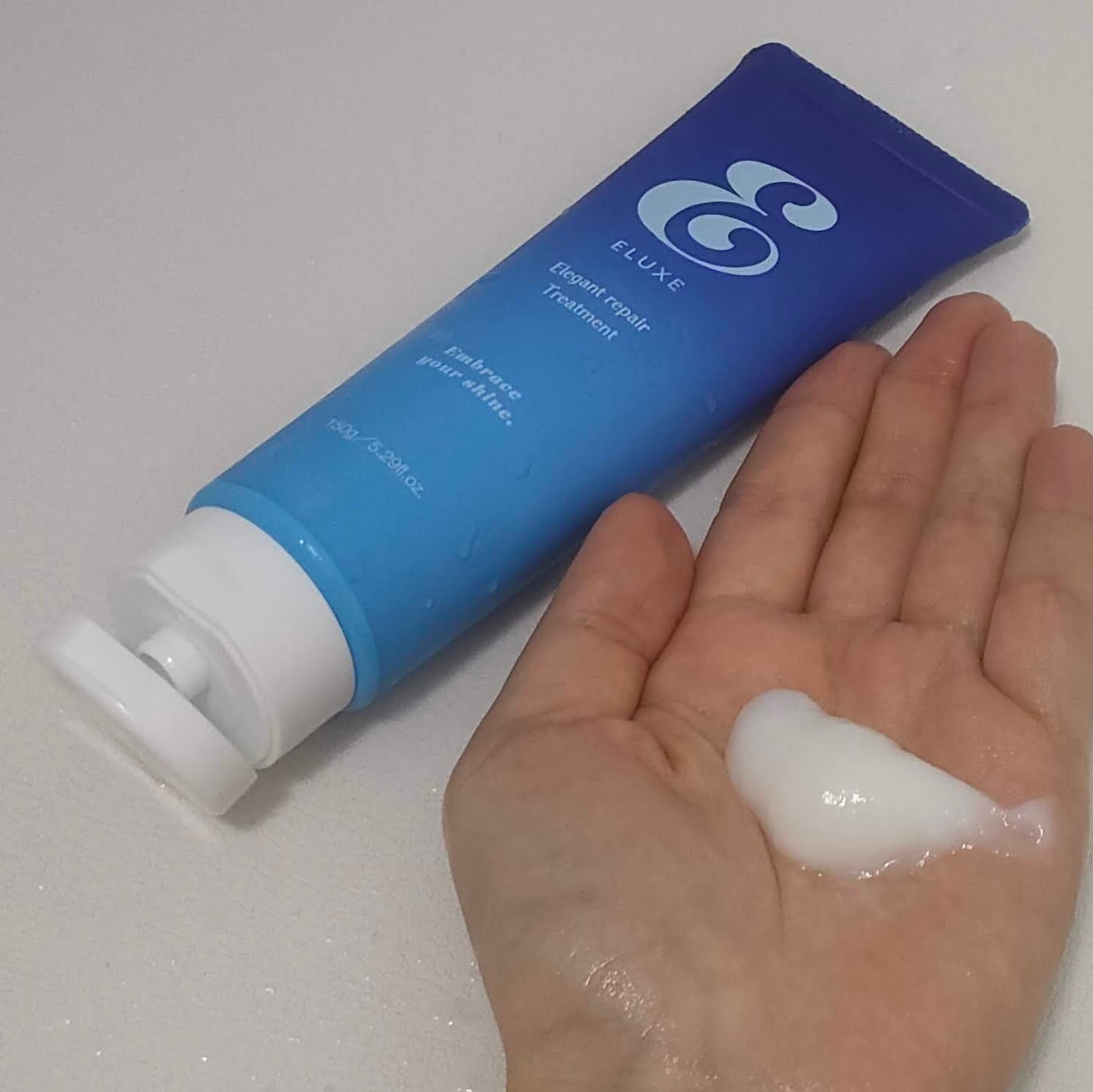 スパークリング オーガニック スパ シャンプー/ELUXE /市販シャンプーを使ったクチコミ（3枚目）