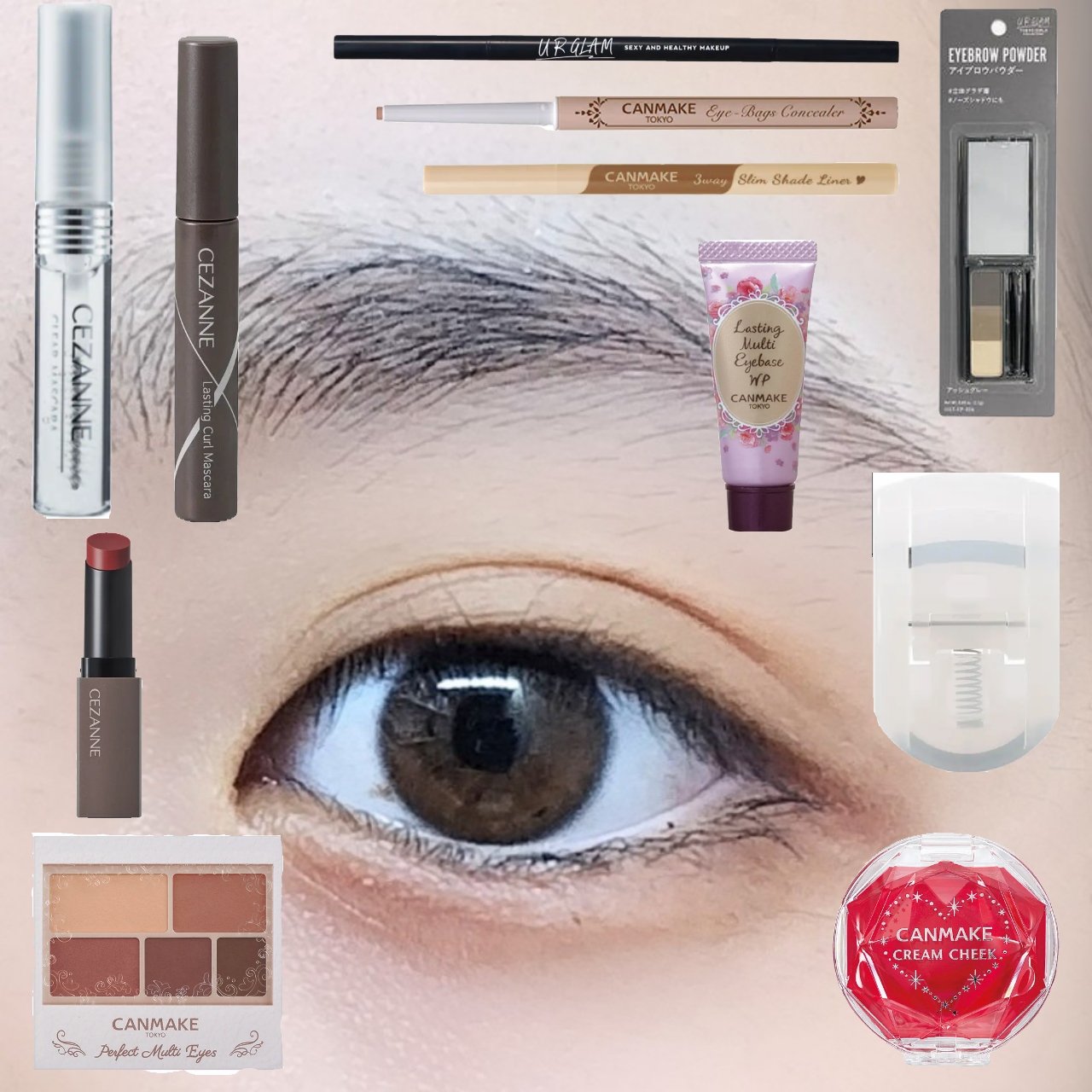 ＵＧＴ アイブロウパウダーｂ 05 アッシュグレー/U R GLAM/パウダーアイブロウを使ったクチコミ（2枚目）