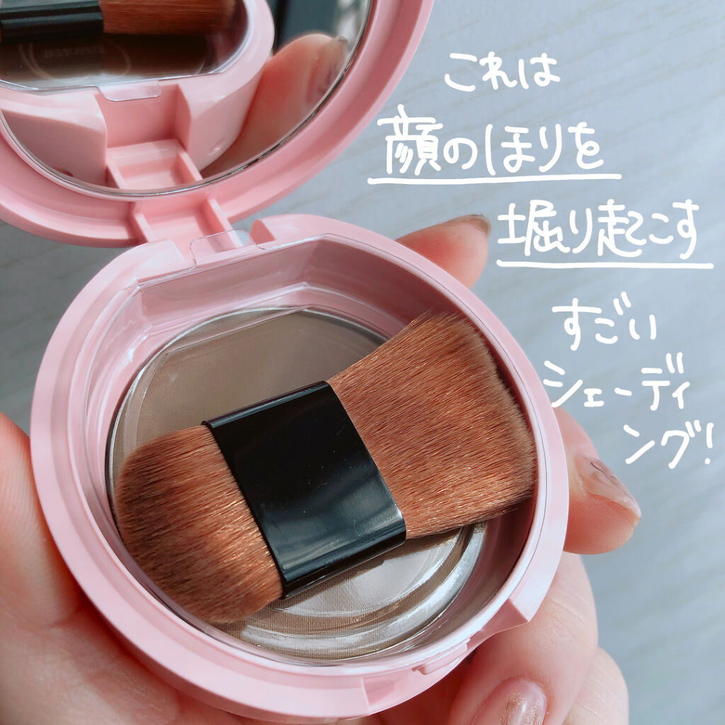 フーミー ちっちゃ顔シャドウ/WHOMEE/シェーディングを使ったクチコミ（3枚目）