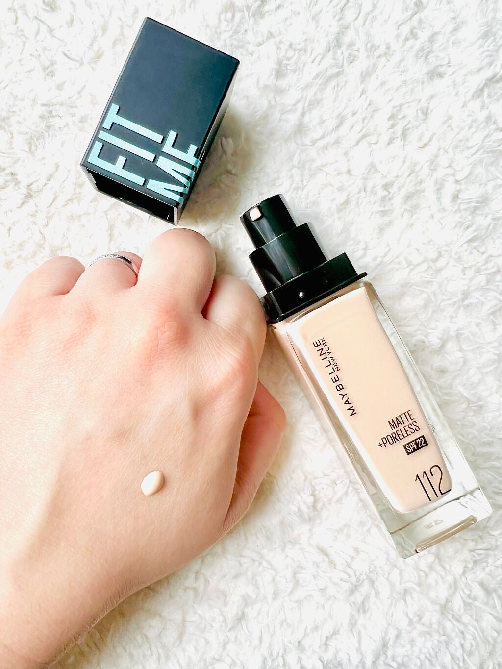 フィットミー リキッドファンデーション R/MAYBELLINE NEW YORK/リキッドファンデーションを使ったクチコミ(4枚目)