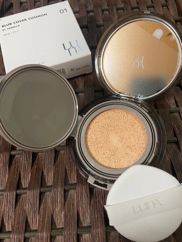 ブラーカバークッション/LUNA/クッションファンデーションを使ったクチコミ（1枚目）