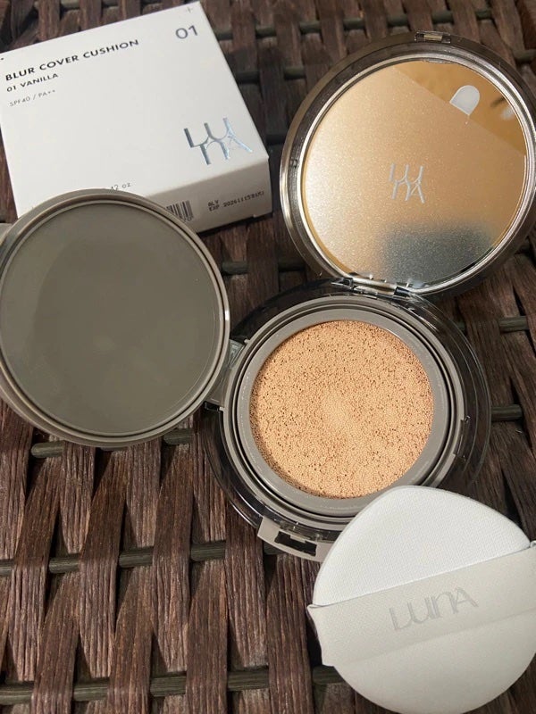 ブラーカバークッション/LUNA/クッションファンデーションを使ったクチコミ(1枚目)