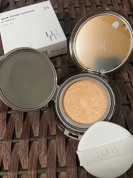 ブラーカバークッション/LUNA/クッションファンデーションを使ったクチコミ(1枚目)