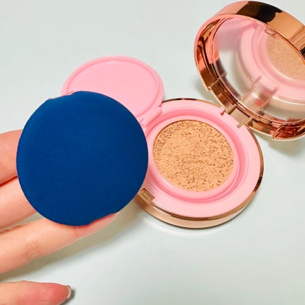 ピンクティーツリーカバークッション/APLIN/クッションファンデーションを使ったクチコミ(4枚目)