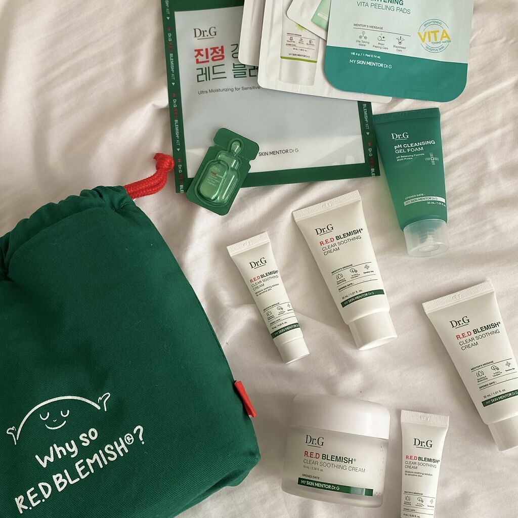 レッドB・Cスージングクリーム(チューブタイプ)/Dr.G/フェイスクリームを使ったクチコミ（1枚目）