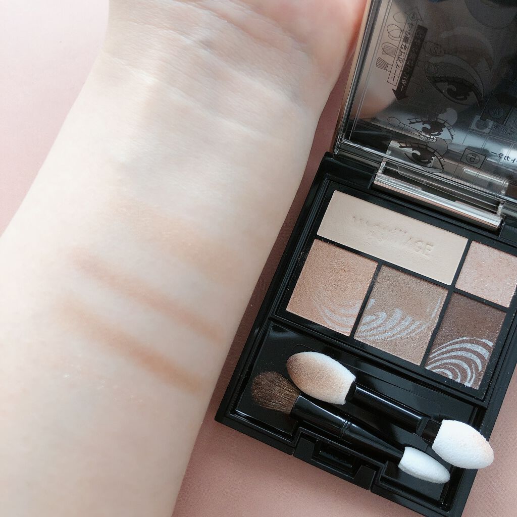 ドラマティックスタイリングアイズ/マキアージュ/アイシャドウパレットを使ったクチコミ(4枚目)