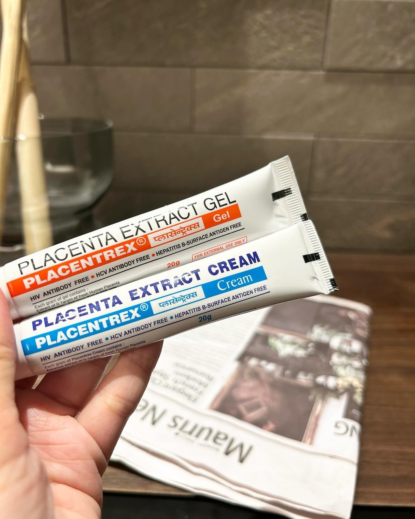 PLACENTREX EXTRACT GEL(ヒトプラセンタジェル)/Placentrex/その他を使ったクチコミ(1枚目)