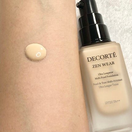 ゼン ウェア フルイド/DECORTÉ/リキッドファンデーションを使ったクチコミ(4枚目)