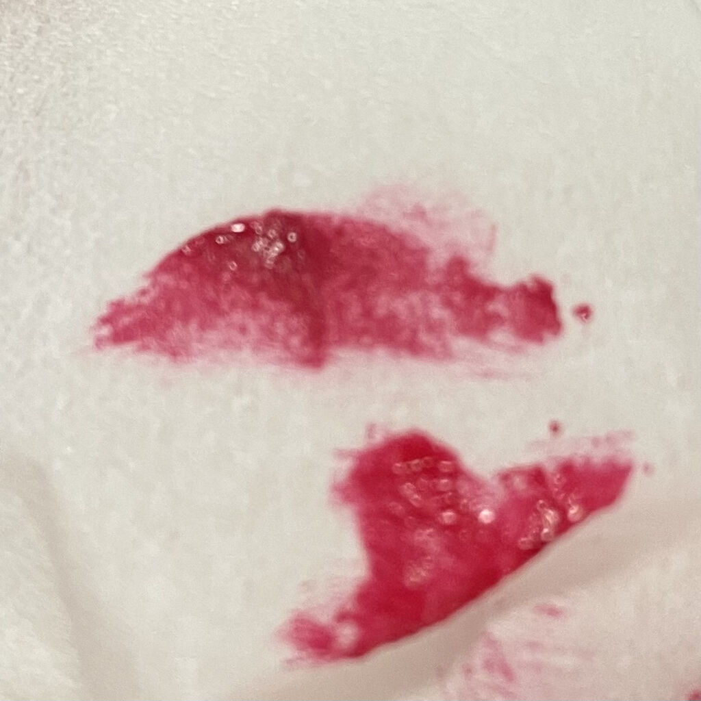 ジューシーリブティント/RICAFROSH/リップティントを使ったクチコミ（2枚目）