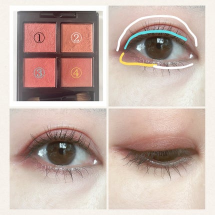 アディクション ザ アイシャドウ パレット/ADDICTION/アイシャドウパレットを使ったクチコミ(4枚目)