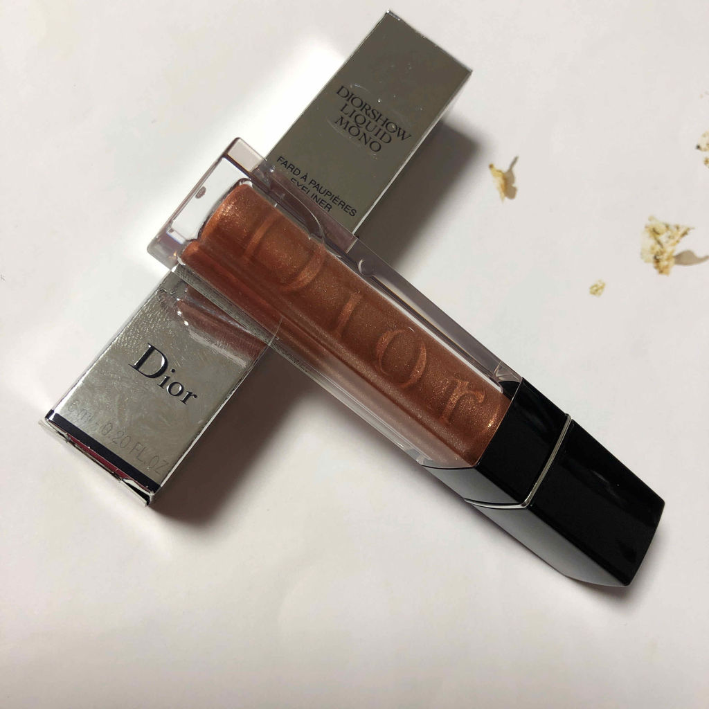 ディオールショウ リキッド モノ 650 コッパー スパークス/Dior/リキッドアイシャドウを使ったクチコミ（1枚目）