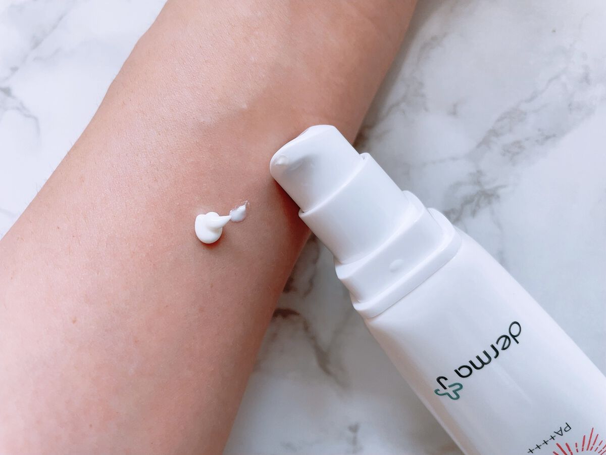 サンクリーム＋/ DermaJ/日焼け止めクリームを使ったクチコミ（2枚目）