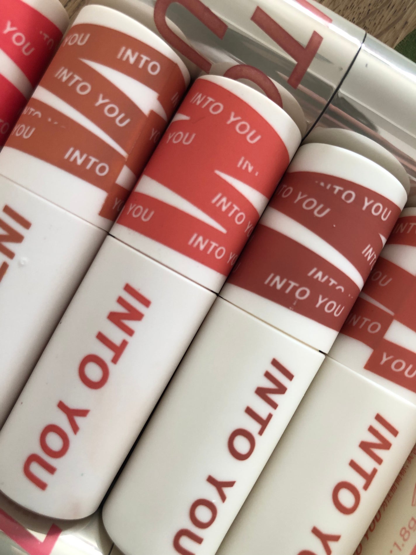 スーパーマットリップ&チークマッド/INTO U/口紅を使ったクチコミ(10枚目)