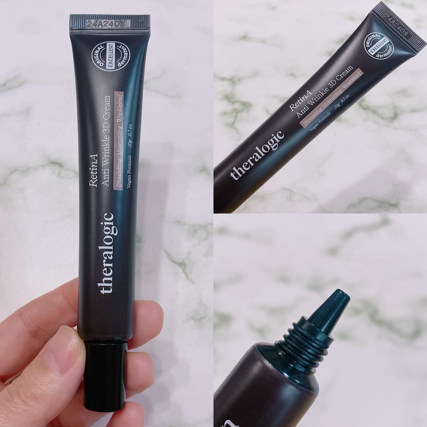 Retin A アンチ リンクル3Dクリーム/theralogic/フェイスクリームを使ったクチコミ(4枚目)