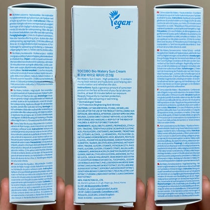 バイオウォータリーサンクリーム/TOCOBO/日焼け止めクリームを使ったクチコミ(5枚目)