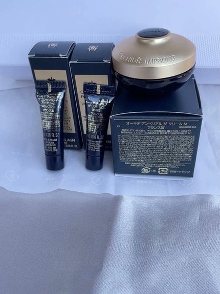 ゲラン GUERLAIN オーキデ アンペリアル ザ クリームN 10本セット 試してみた】オーキデ アンペリアル ザ クリーム N GUERLAINの