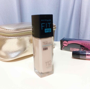 フィットミー リキッドファンデーション R/MAYBELLINE NEW YORK/リキッドファンデーションを使ったクチコミ（1枚目）