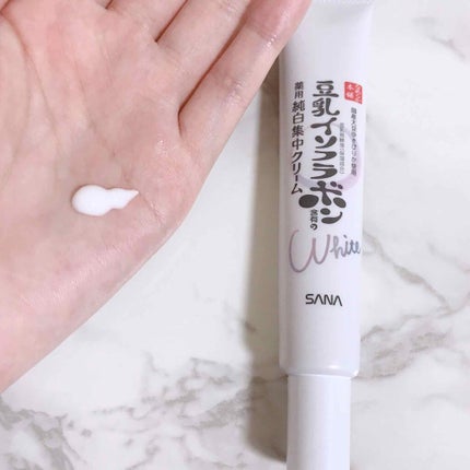 薬用美白スポッツクリーム/なめらか本舗/フェイスクリームを使ったクチコミ(3枚目)