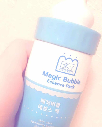 マジックバブルエッセンスパック(ブルー)/BAKER7/洗い流すパック・マスクを使ったクチコミ(1枚目)
