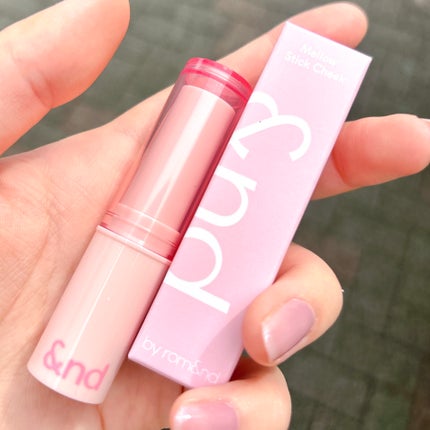 メロウスティックチーク /&nd by rom&nd/ジェル・クリームチークを使ったクチコミ(6枚目)