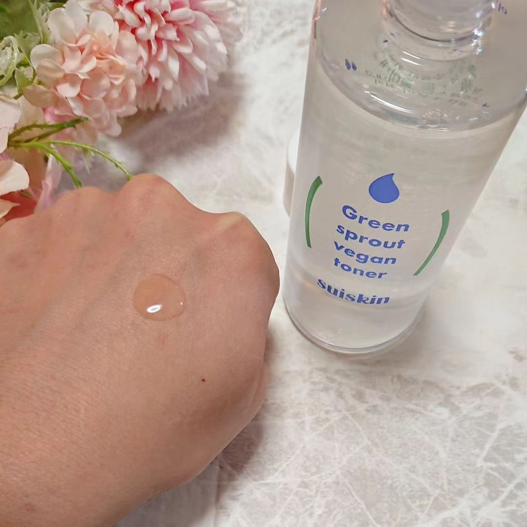 Green sprout vegan toner/suiskin/化粧水を使ったクチコミ(3枚目)