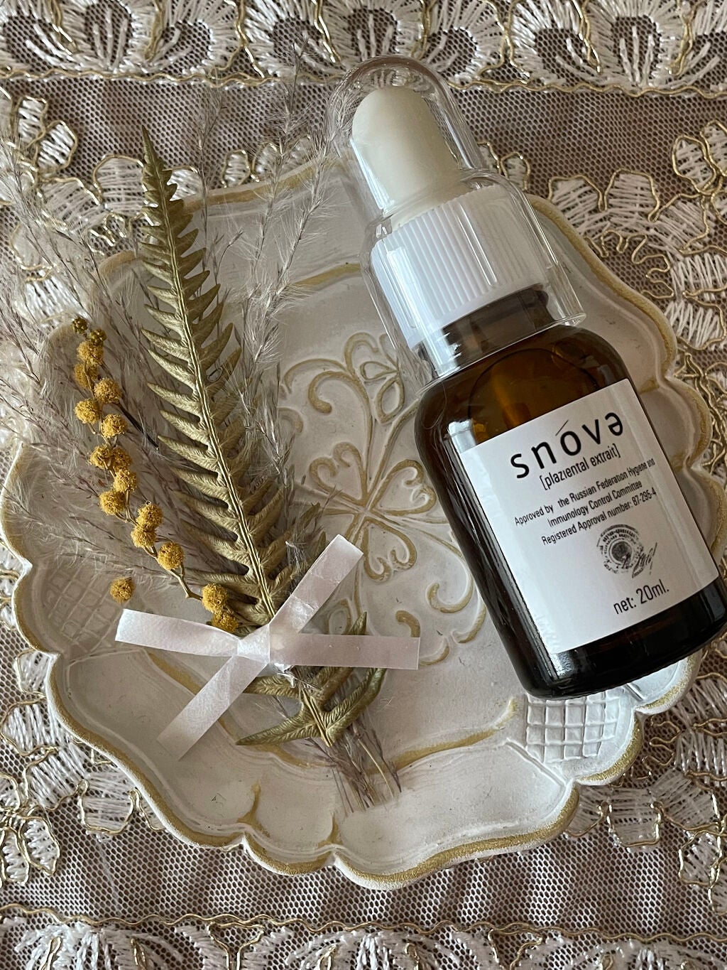 プラツェンタール エキストレ/スノーヴァ/美容液を使ったクチコミ(1枚目)