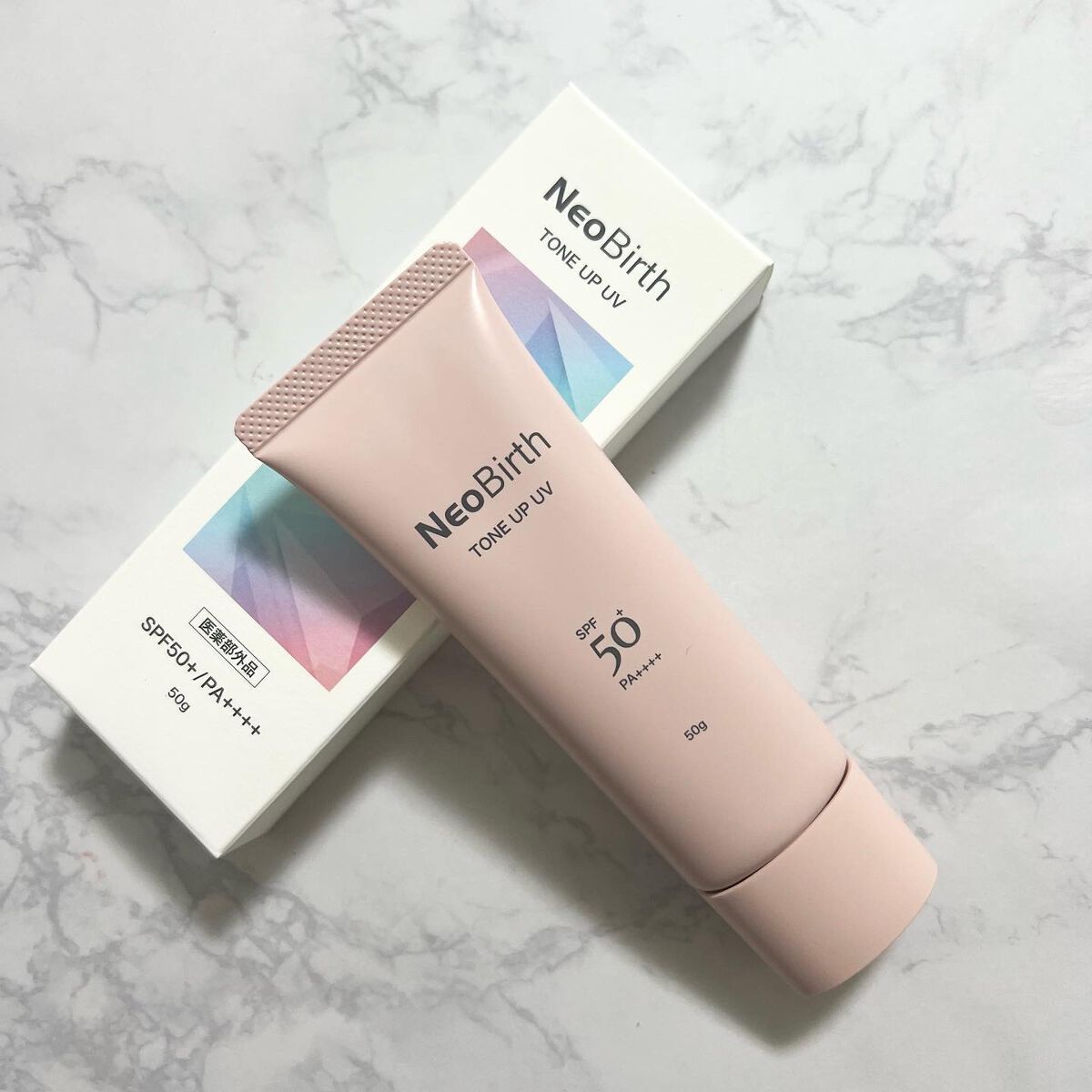 ネオバース プロテクト UV トーンアップ SPF50+PA++++ (医薬部外品)/NeoBirth./日焼け止めクリームを使ったクチコミ（1枚目）