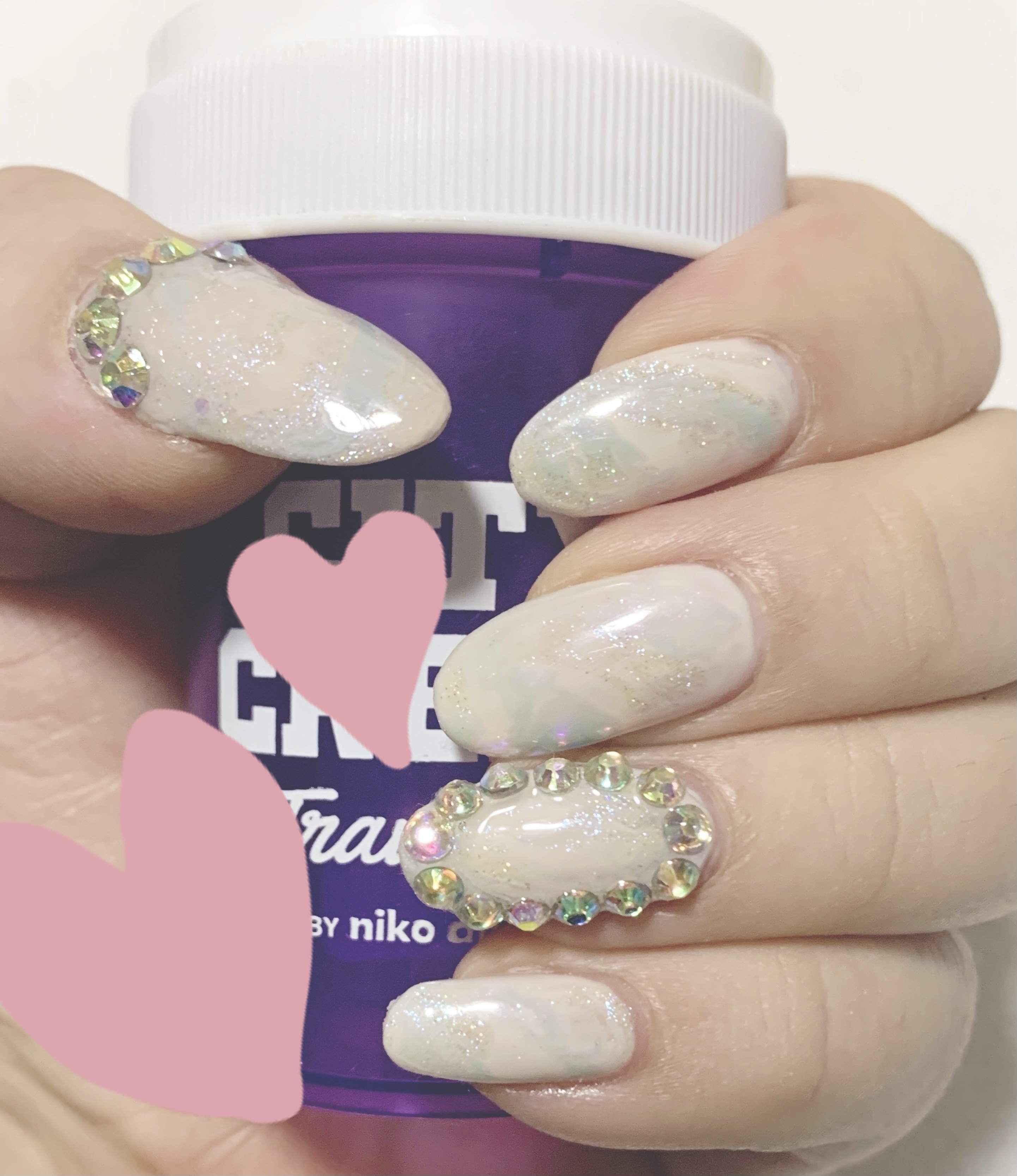 ジェルネイル/セリア/ジェルネイルを使ったクチコミ（1枚目）