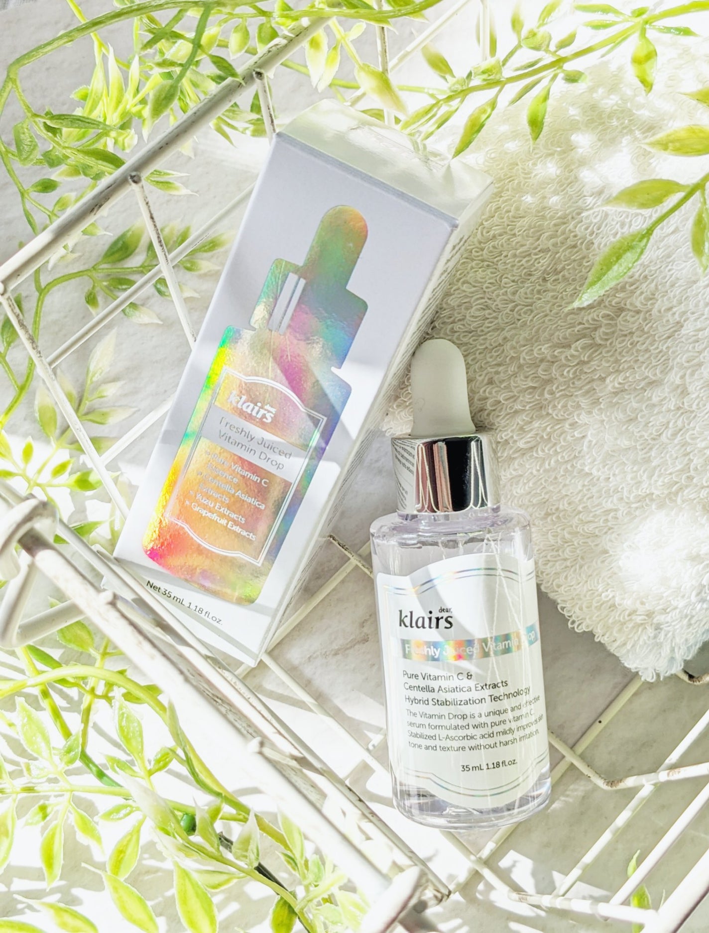 フレッシュリージュースドビタミンドロップ(35ml)/Klairs/美容液を使ったクチコミ(1枚目)