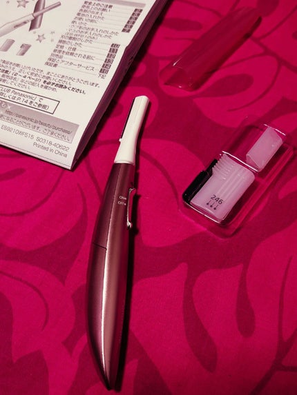 フェリエ フェイス用 ES-WF61 P/Panasonic/シェーバーを使ったクチコミ(2枚目)