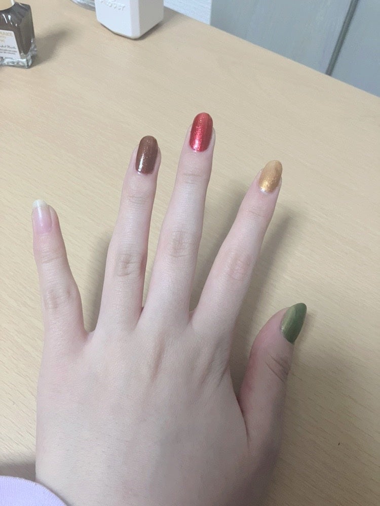 カラフルネイルズ/キャンメイク/マニキュアを使ったクチコミ(1枚目)