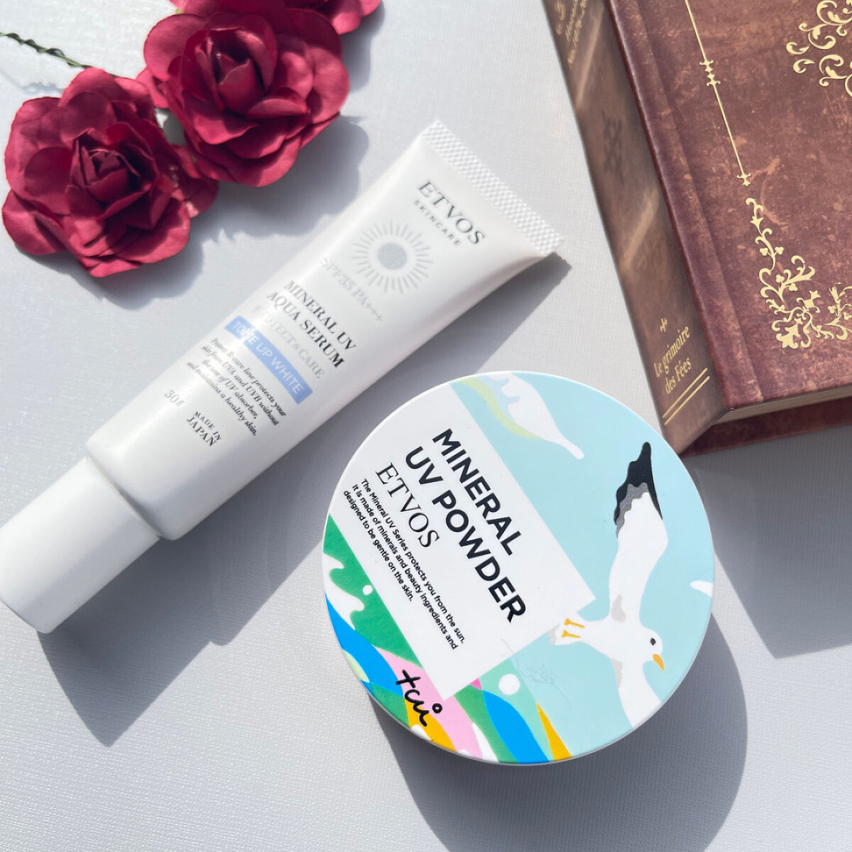 ミネラルUVパウダー/エトヴォス/ルースパウダーを使ったクチコミ（1枚目）