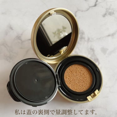 ピュアラディアントプロテクション アクアティックグロー クッションファンデーション SPF50+／PA+++ 00511/NARS/クッションファンデーションを使ったクチコミ（2枚目）