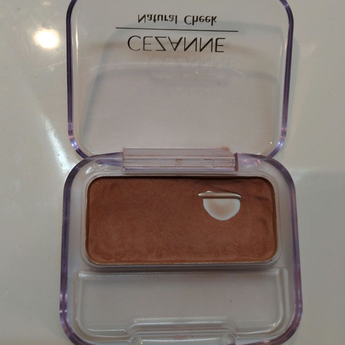 ナチュラル チークN/CEZANNE/パウダーチークを使ったクチコミ（1枚目）