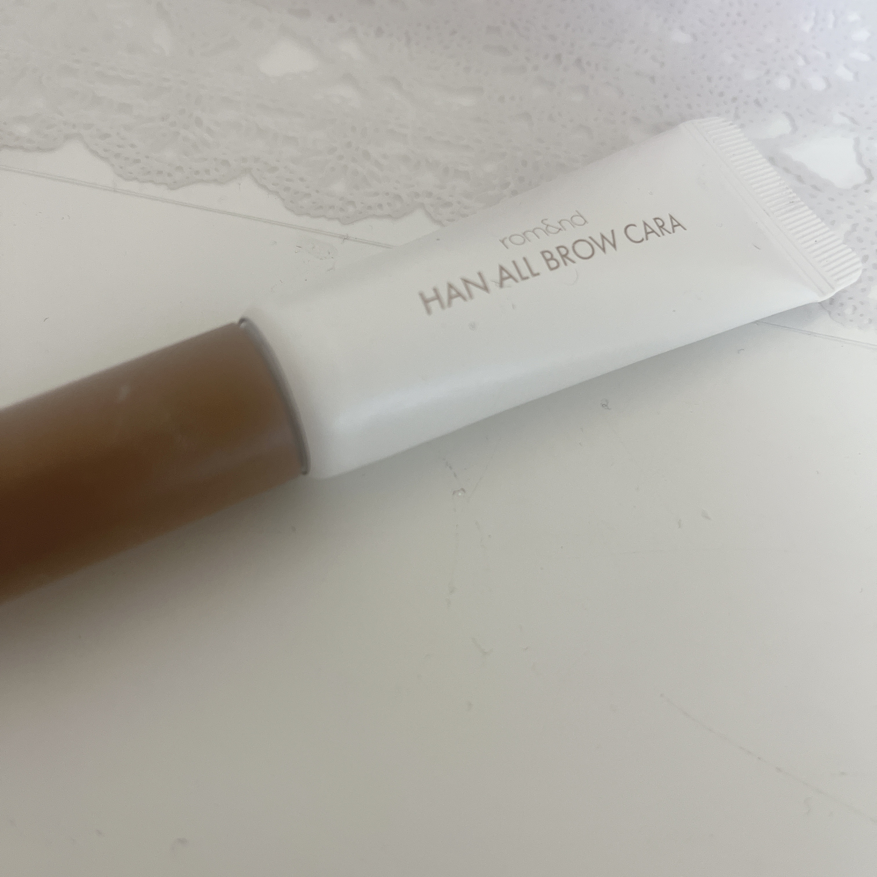 ハンオールブロウカラ/rom&nd/眉マスカラを使ったクチコミ（1枚目）